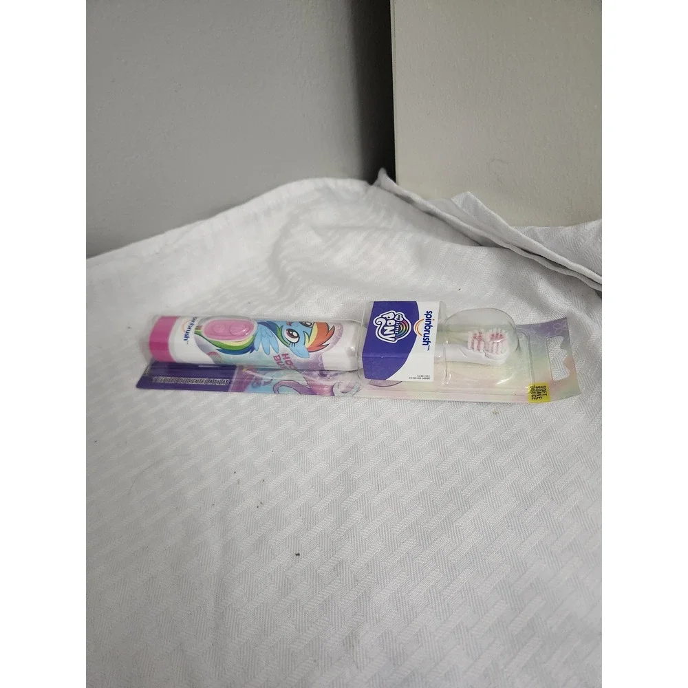 Spinbrush My Little Pony Rainbow Dash Powered Toothbrush Soft Bristles Kids